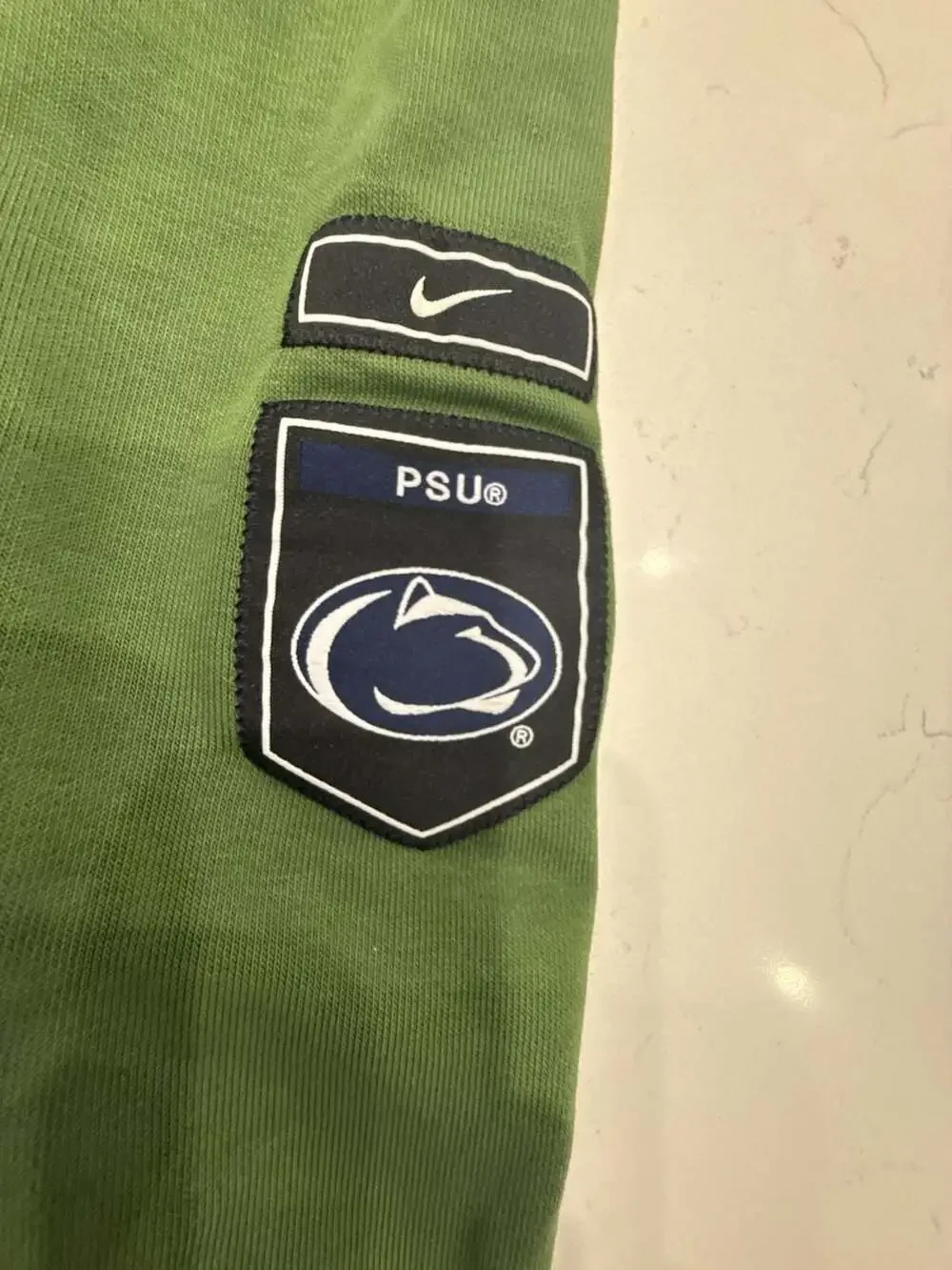 Nike Penn State Nittany Lions Salute to Service Long Sleeve Shirt Size XXL Green